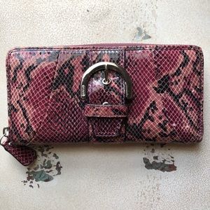 Coach Snakeskin Wallet